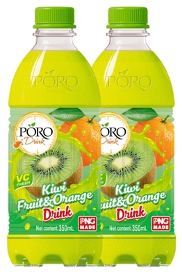 PORO Bottle Kiwi fruit&Orange drink 350mL