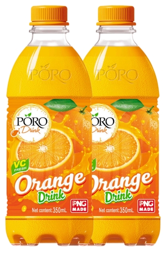 PORO Bottle Orange drink 350mL